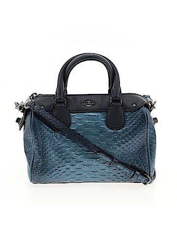 Coach Factory Leather Satchel (view 1)