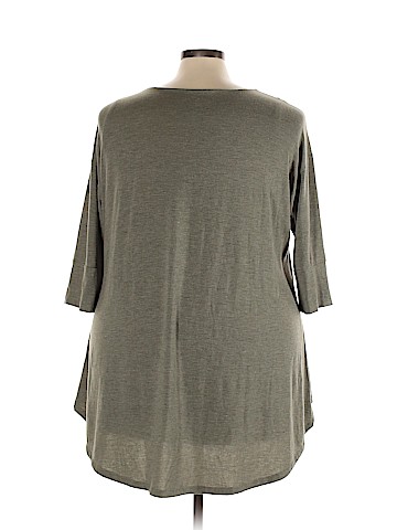 Lane Bryant 3/4 Sleeve Top (view 2)