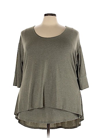 Lane Bryant 3/4 Sleeve Top (view 1)