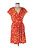Gap 100% Polyester Red Casual Dress Size 8 - photo 1
