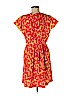 Gap 100% Polyester Red Casual Dress Size 8 - photo 2