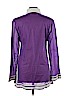 Tory Burch 100% Cotton Purple Long Sleeve Blouse Size 12 - photo 2