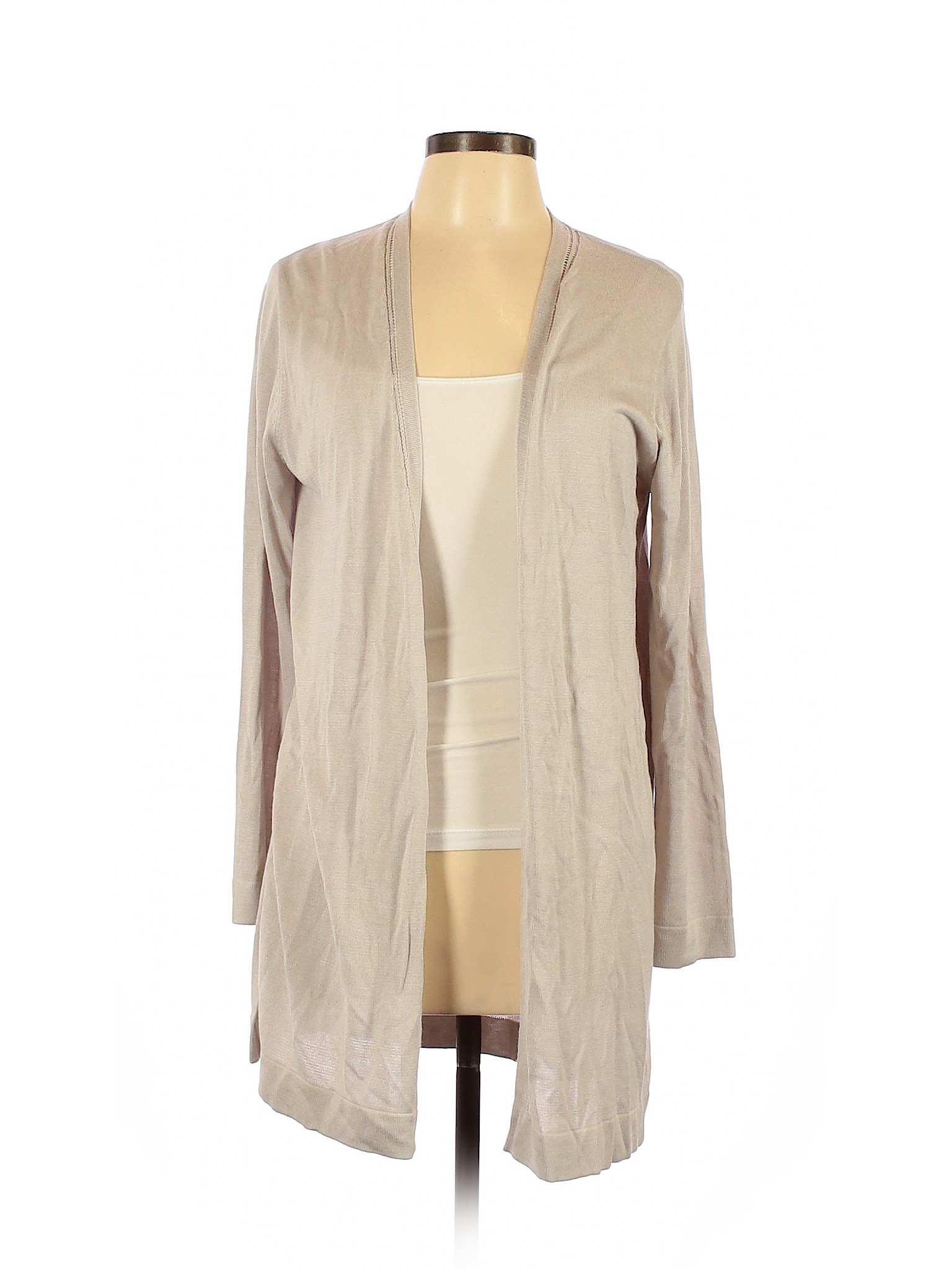 Rayon Cardigan Grace 100% Rayon Tan Cardigan Size L - 87% off | ThredUp
