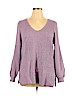 1.State Purple Pullover Sweater Size XL - photo 1