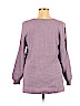 1.State Purple Pullover Sweater Size XL - photo 2