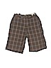 Old Navy 100% Cotton Plaid Brown Shorts Size 8 - photo 1