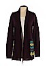 Say What? 100% Acrylic Burgundy Cardigan Size S - photo 1