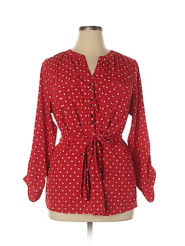 Notations Long Sleeve Blouse (view 1)