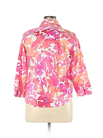 Lauren by Ralph Lauren Long Sleeve Button-Down Shirt (view 2)