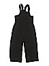 Athletic Works 100% Polyester Solid Black Snow Pants With Bib Size 8 - 10 - photo 1