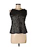 Paige 100% Polyester Black Sleeveless Blouse Size M - photo 1