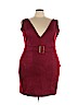 Forever 21 Burgundy Casual Dress Size 3X - photo 1