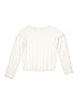 Forever 21 Solid White Pullover Sweater Size 9 - 10 - photo 2