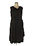 Roaman's Black Casual Dress Size 16 - photo 1