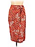 Evan Picone 100% Rayon Orange Casual Skirt Size 14 - photo 1