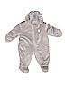 Carter's 100% Polyester Solid Gray Coat Size 6-9 mo - photo 1