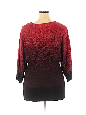 NY Collection 3/4 Sleeve Top (view 2)