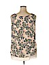 Emaline Woman 100% Polyester Ivory Sleeveless Blouse Size 2X - photo 2
