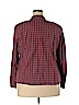 St. John's Bay Red Long Sleeve Button-Down Shirt Size 2X - photo 2