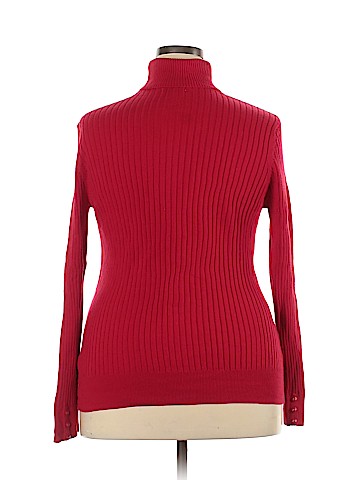 Croft & Barrow Plus Turtleneck Sweater (view 2)