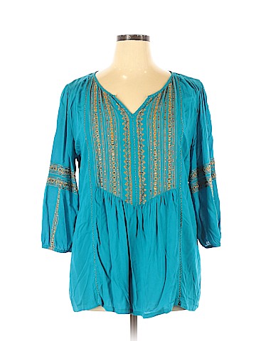 Krista Lee 3/4 Sleeve Blouse (view 1)