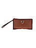 MICHAEL Michael Kors Brown Leather Wristlet One size - photo 1