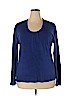 Just My Size 100% Acrylic Blue Pullover Sweater Size 3X - photo 1