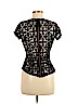 Exclusive for Intermix 100% Cotton Black Sleeveless Blouse Size M - photo 2