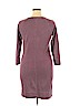 James Perse 100% Supima Cotton Purple Casual Dress Size XL (4) - photo 2