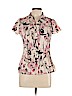 Apt. 9 Pink Short Sleeve Blouse Size L (petite) - photo 1