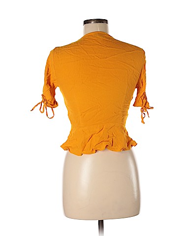 Topshop Short Sleeve Blouse (view 2)