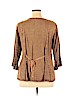 Scully 100% Rayon Tan 3/4 Sleeve Blouse Size XL - photo 2