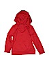 Adidas 100% Polyester Solid Red Pullover Hoodie Size 6 - photo 2