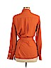 Scotch & Soda 100% Polyester Orange Long Sleeve Blouse Size M - photo 2