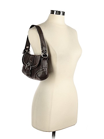 Coach Factory Leather Satchel (view 2)