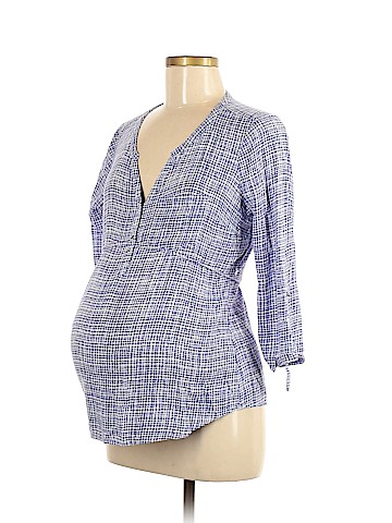 Motherhood 3/4 Sleeve Blouse (view 1)