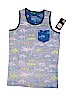 Hurley 100% Cotton Print Blue Tank Top Size L (youth) - photo 1