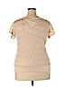 Maurices Tan Short Sleeve Top Size XXL - photo 2