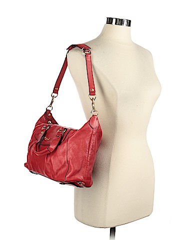 Coach Factory Leather Satchel (view 2)