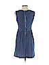 Ann Taylor LOFT 100% Cotton Blue Casual Dress Size 00 (petite) - photo 2