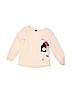 Baby Gap 100% Cotton Polka Dots Graphic Ivory Long Sleeve T-Shirt Size 3T - photo 1