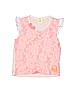 Piyo Piyo Lace Pink Short Sleeve Top Size 3T - photo 1