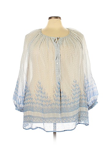Lucky Brand Long Sleeve Blouse (view 1)