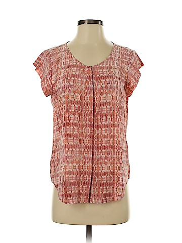 Joie Short Sleeve Silk Top (view 1)