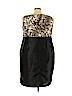 Le Bos 100% Polyester Black Cocktail Dress Size 22 - photo 2
