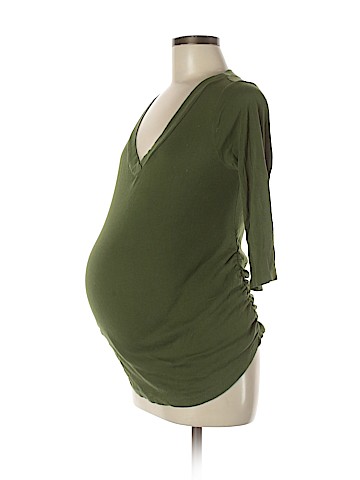 Oh Baby By Motherhood 3/4 Sleeve Top (view 1)