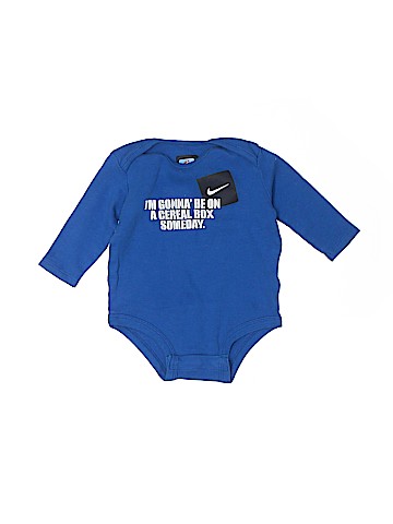 Nike Long Sleeve Onesie (view 1)
