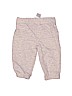 Carter's 100% Cotton Print Gray Sweatpants 0-3 MO / 3 MO - photo 2