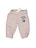 Carter's 100% Cotton Print Gray Sweatpants 0-3 MO / 3 MO - photo 1