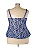 Deb Blue Sleeveless Blouse Size 3X - photo 2